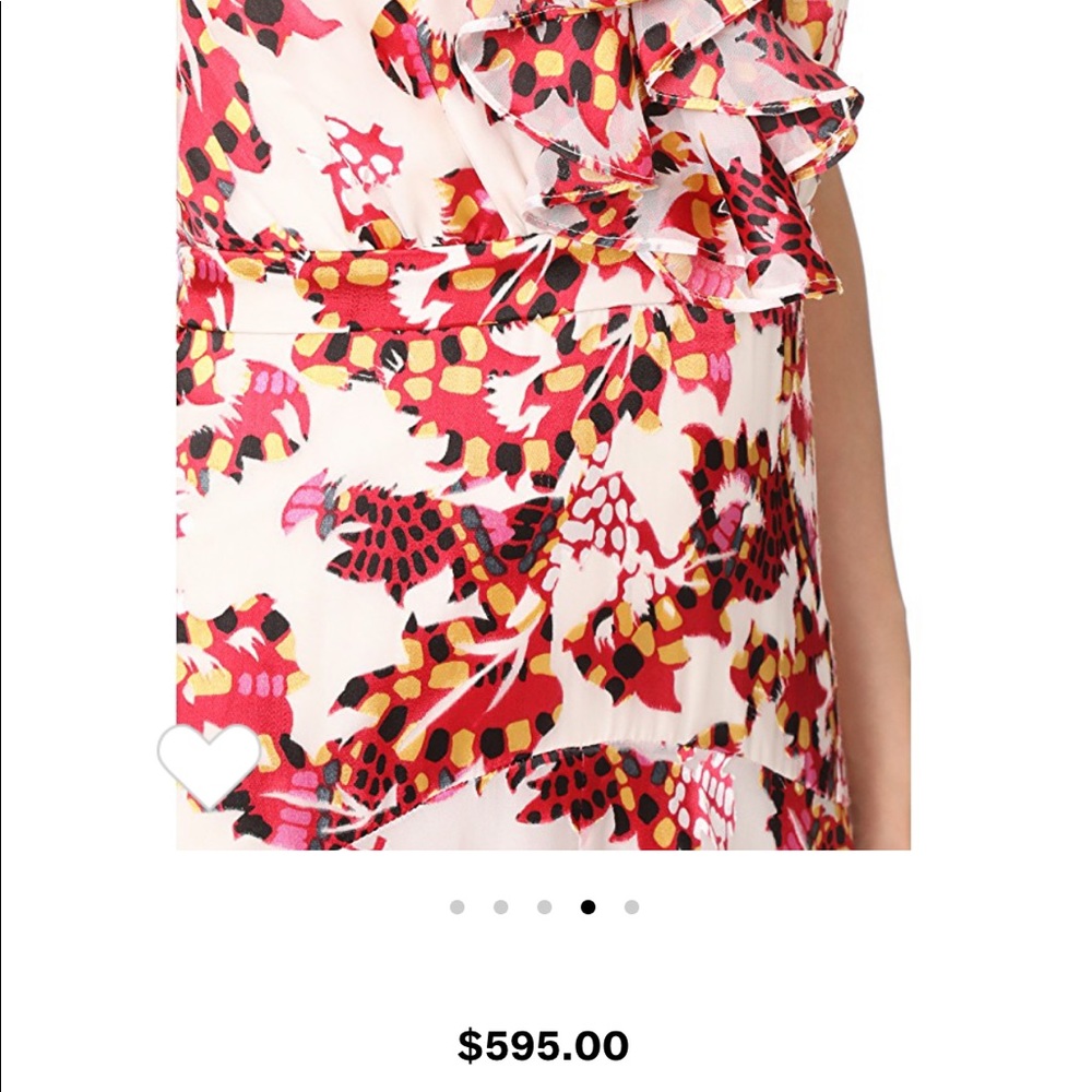 Saloni, Rita Ruffle Dress. - Picture 4 of 5